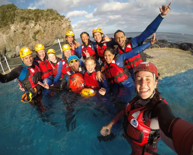 Home Azores - Coasteering