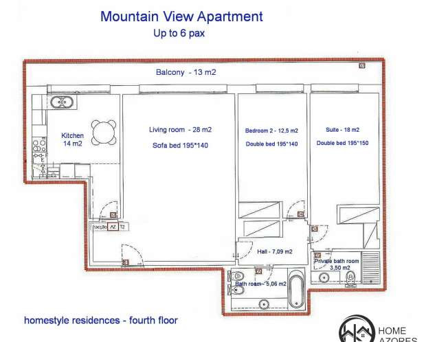 Home Azores - Mountain View Apartment
